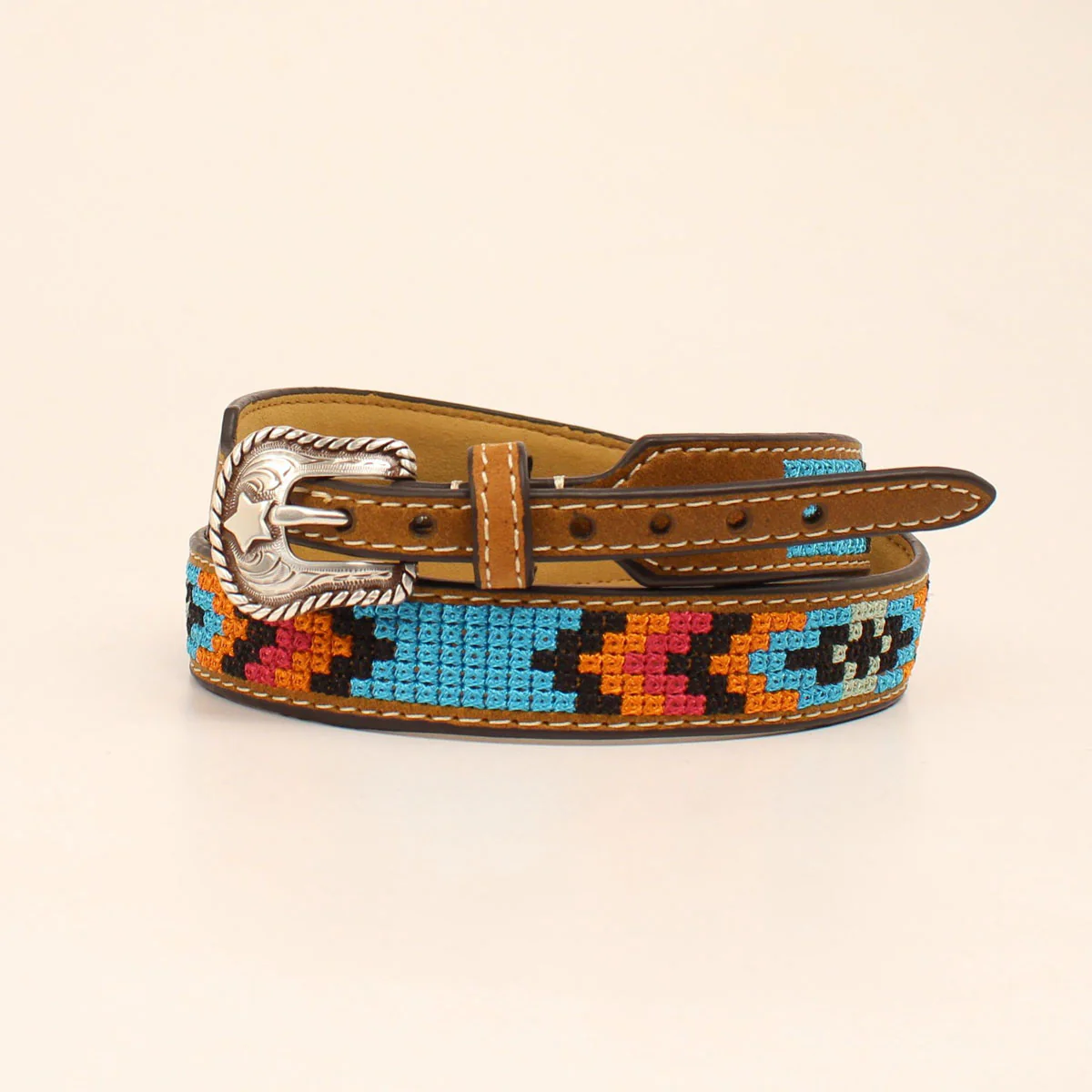 M&F Stitched Hat Band - Multi-Coloured