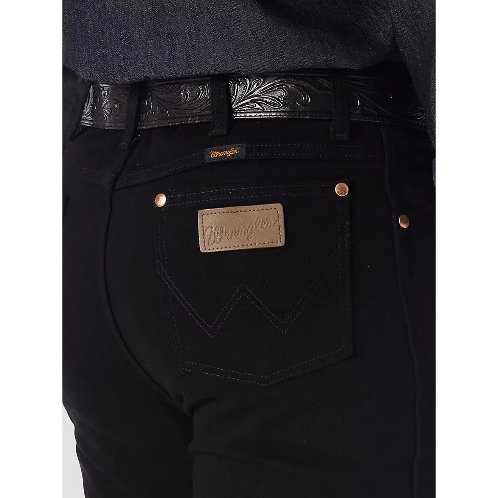 Wrangler Cowboy Cut Slim Fit Men's Jean  - Shadow Black - Image 3
