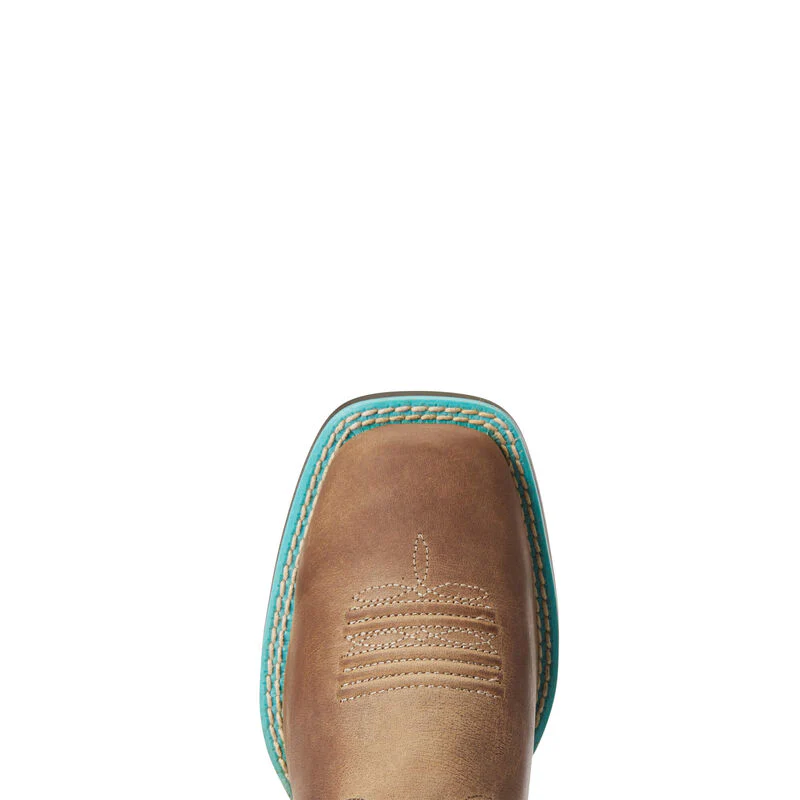 **Ariat Youth Cattle Cate Western Boots - Distressed Brown** FINAL SALE - Image 4