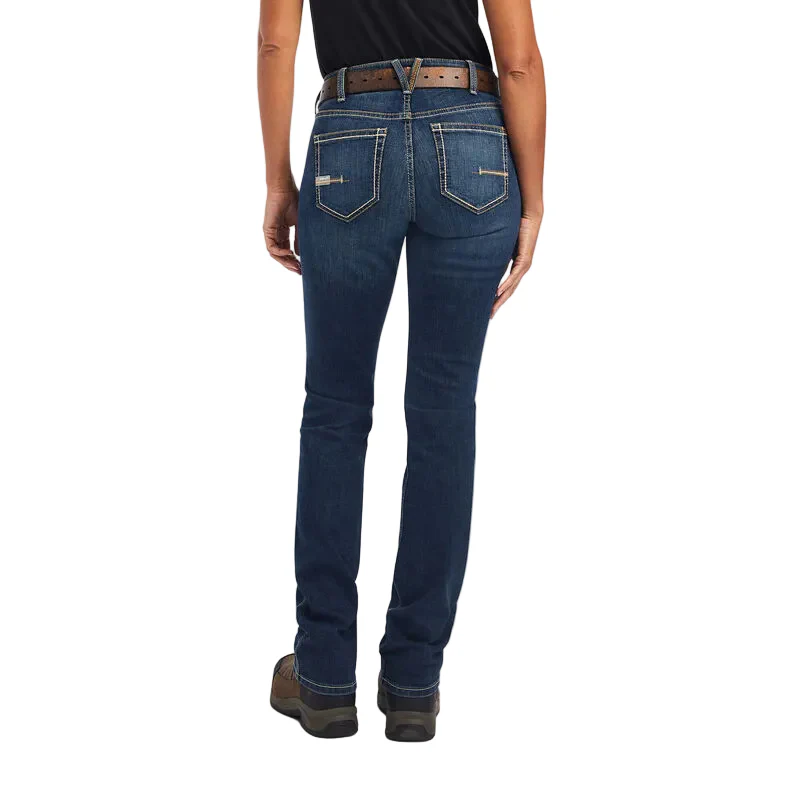 Ariat Women's Rebar Riveter Straight Jeans - Atlanta - Image 2