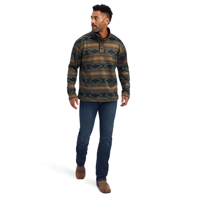 Ariat Men's Wesley Sweater Brindlewood Serape - Image 3