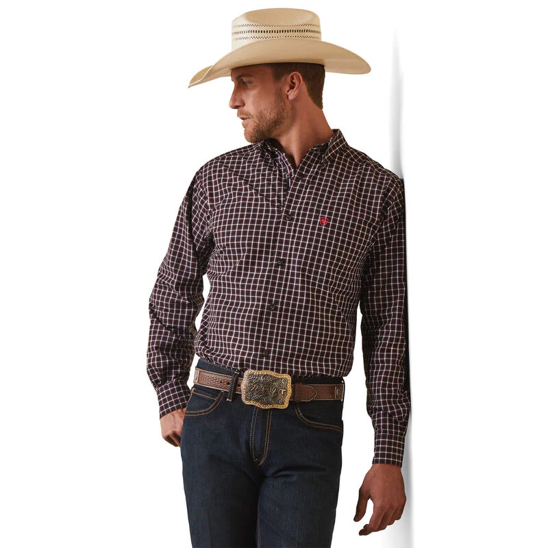 Ariat Men's Pro Series Immanuel Fitted Shirt - Black