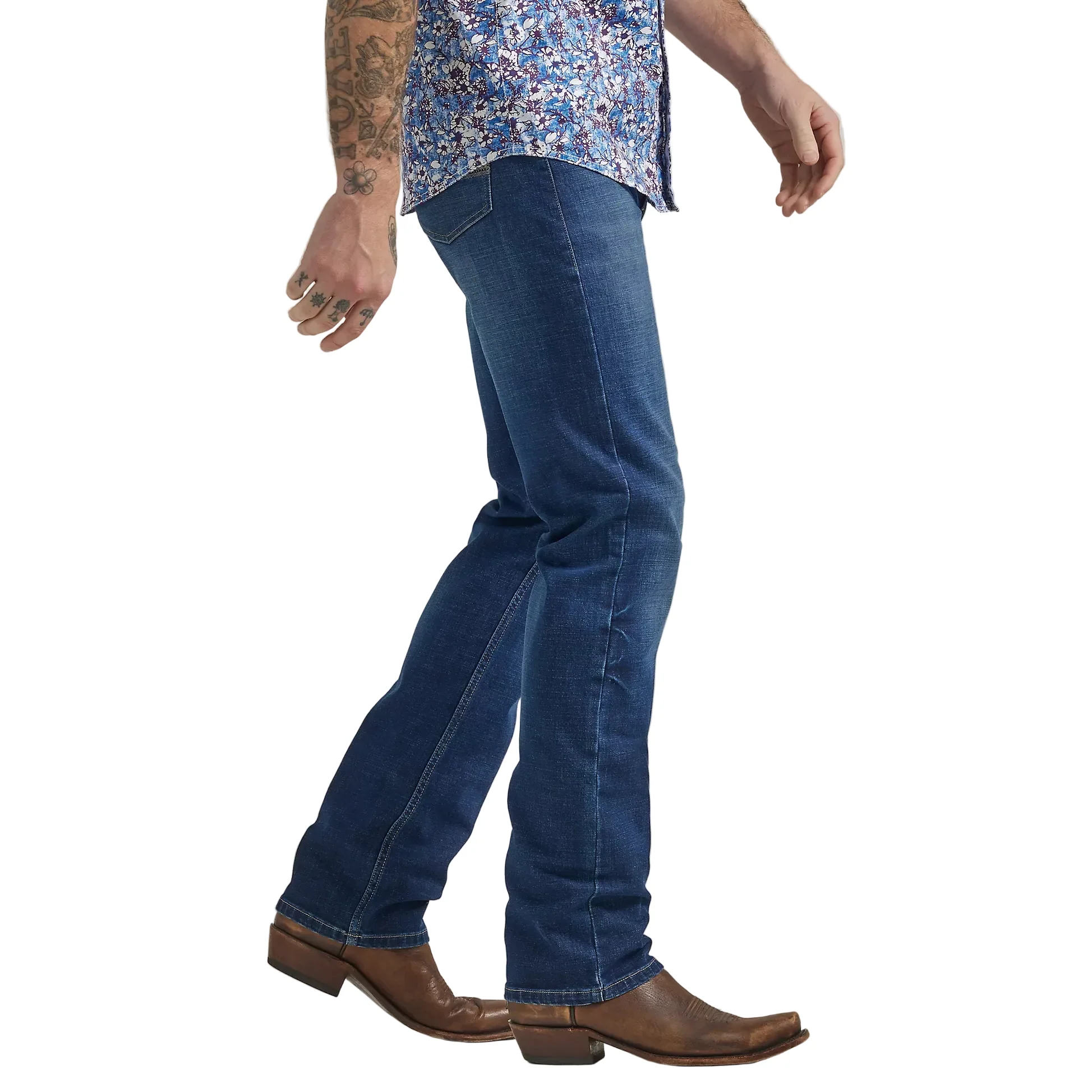 Wrangler Men's 20X No.44 Slim Straight Jeans - Fawnbrook - Image 2