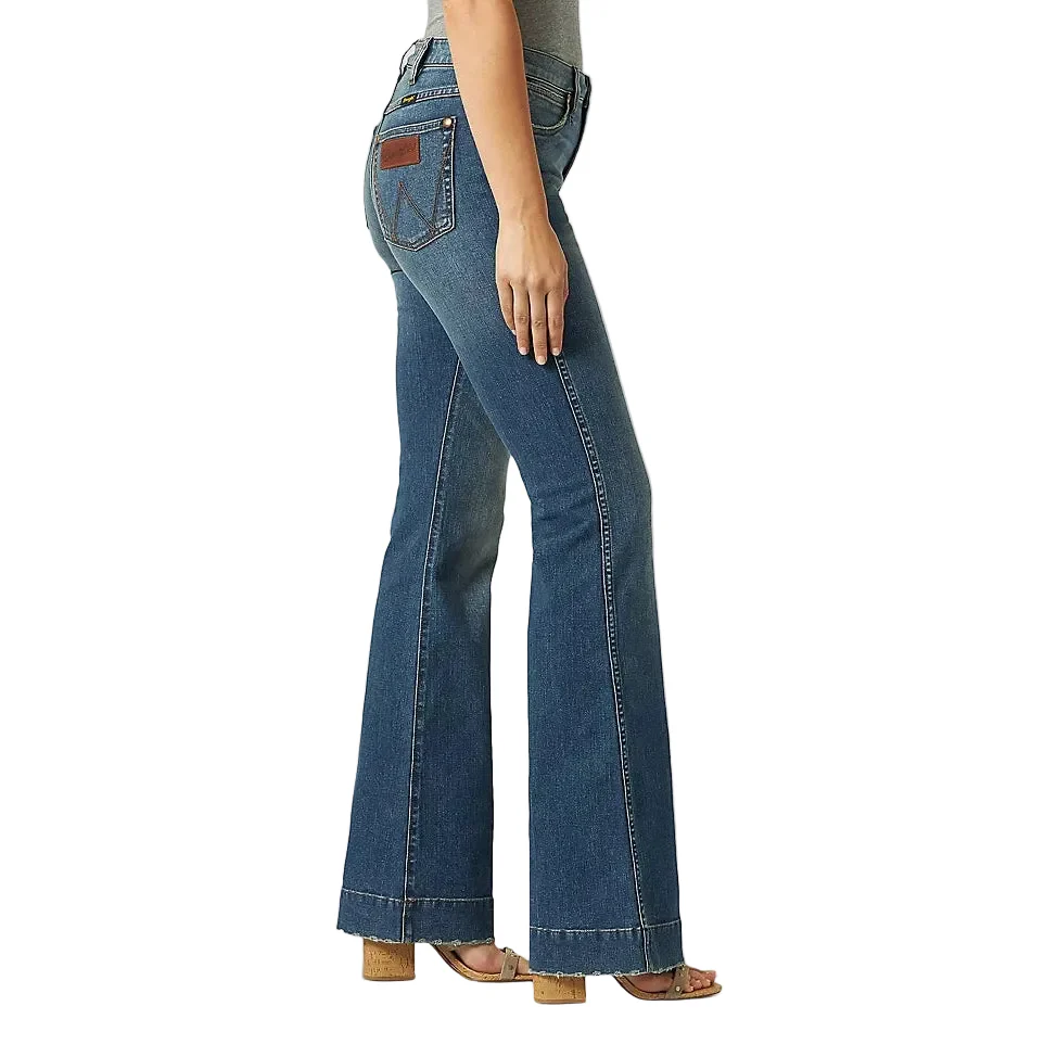 Wrangler Women's Retro Bailey High Rise Trouser Jeans - Shelby - Image 2