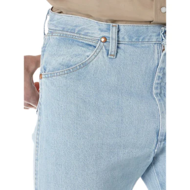 Wrangler Men's Cowboy Cut Original Fit Jeans - Bleach - Image 4