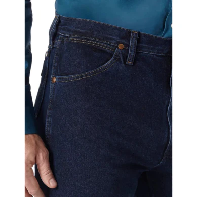 Wrangler Men's Cowboy Cut Original Fit Jeans - Prewashed Indigo - Image 4