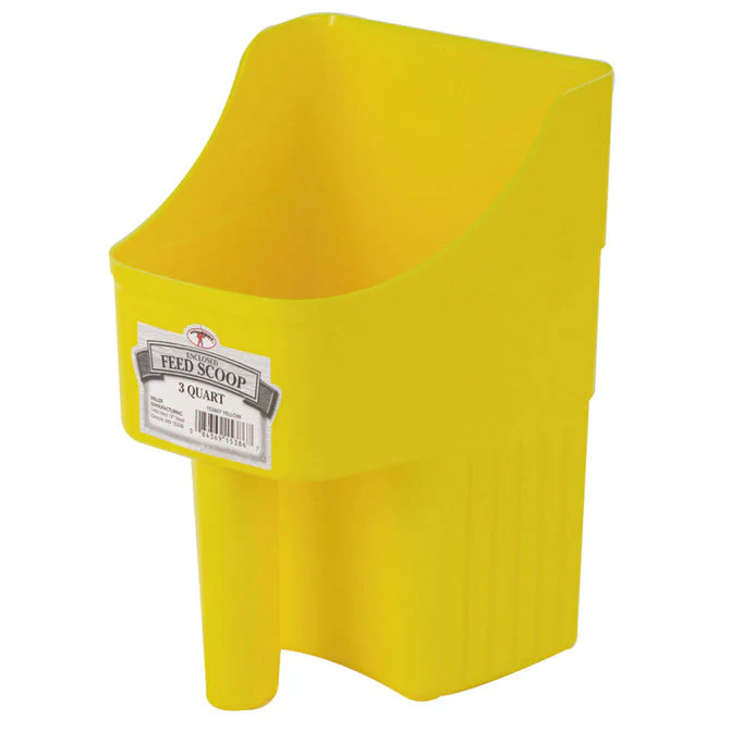 3 Quart Enclosed Feed Scoop - Image 7