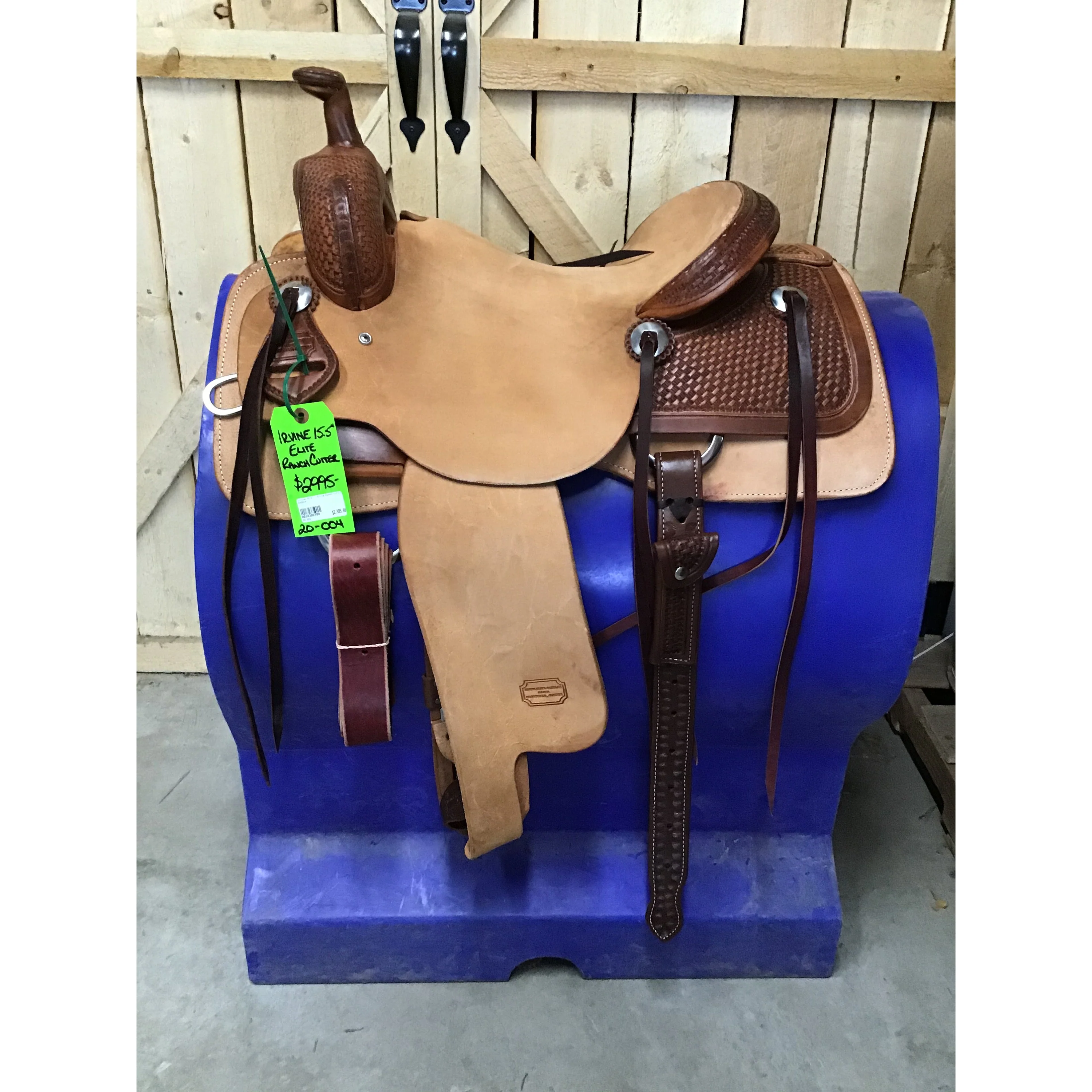 Irvine 15.5"   Elite Ranch Cutting Saddle