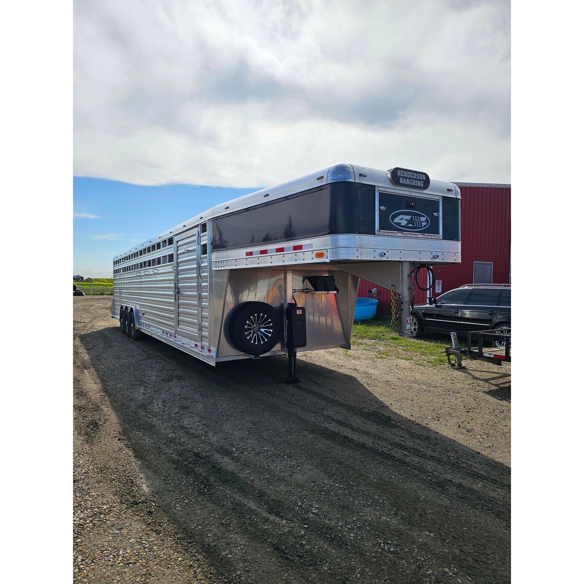 *Nearly New* 2026 4-Star 34' Stock Trailer