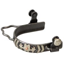 Weaver Ladies Chev Floral Bump Spur - Image 2