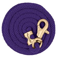 Weaver Poly Lead Rope with Nickel Plated Bull Snap, 5/8" x 10' - Image 3