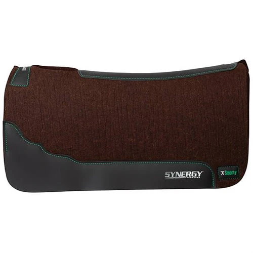 Synergy 1" Steam Pressed 100% Merino Wool Felt Performance Saddle Pad - 31x32 - Image 3
