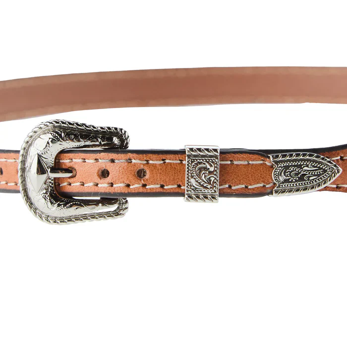 3D Ostrich Hat Band- Brown - Image 2