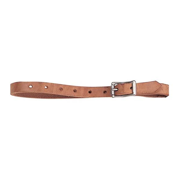 Weaver Leather Harness Leather Replacement Uptug with Chrome Brass Hardware 1" x 26"