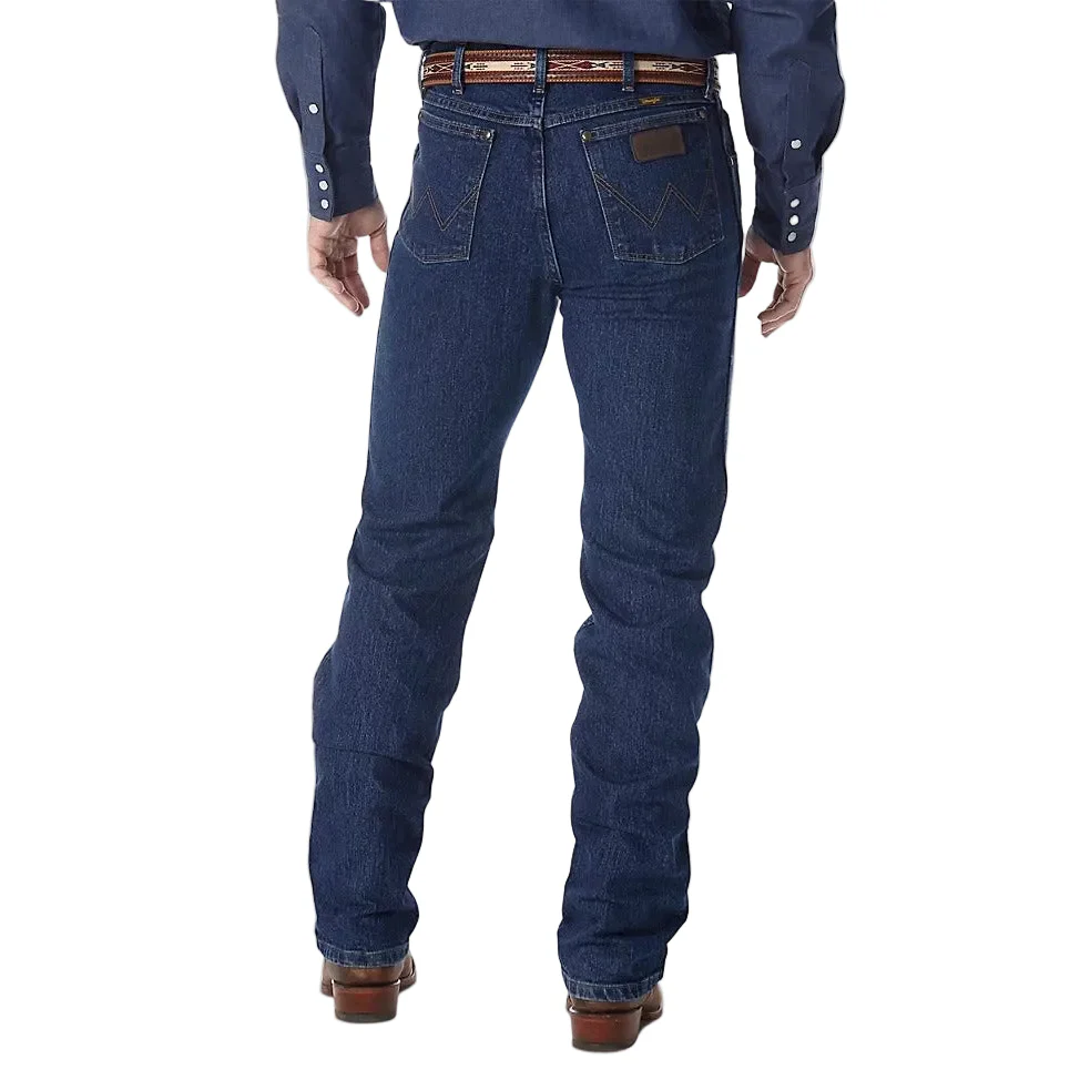 Wrangler Men's Premium Performance Advanced Comfort Cowboy Cut Regular Fit Jeans - Mid Stone - Image 2