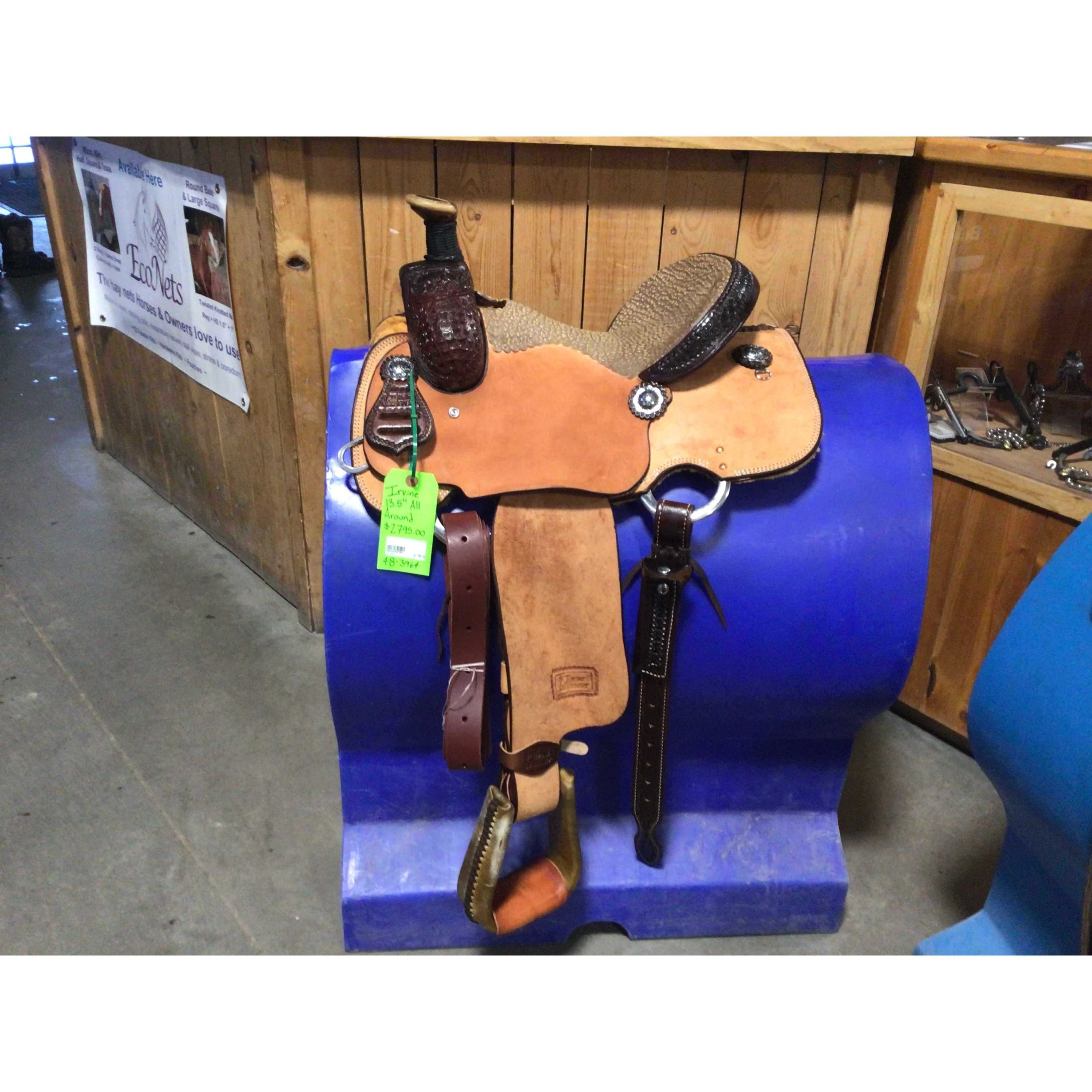 Irvine  13.5" All Around Saddle