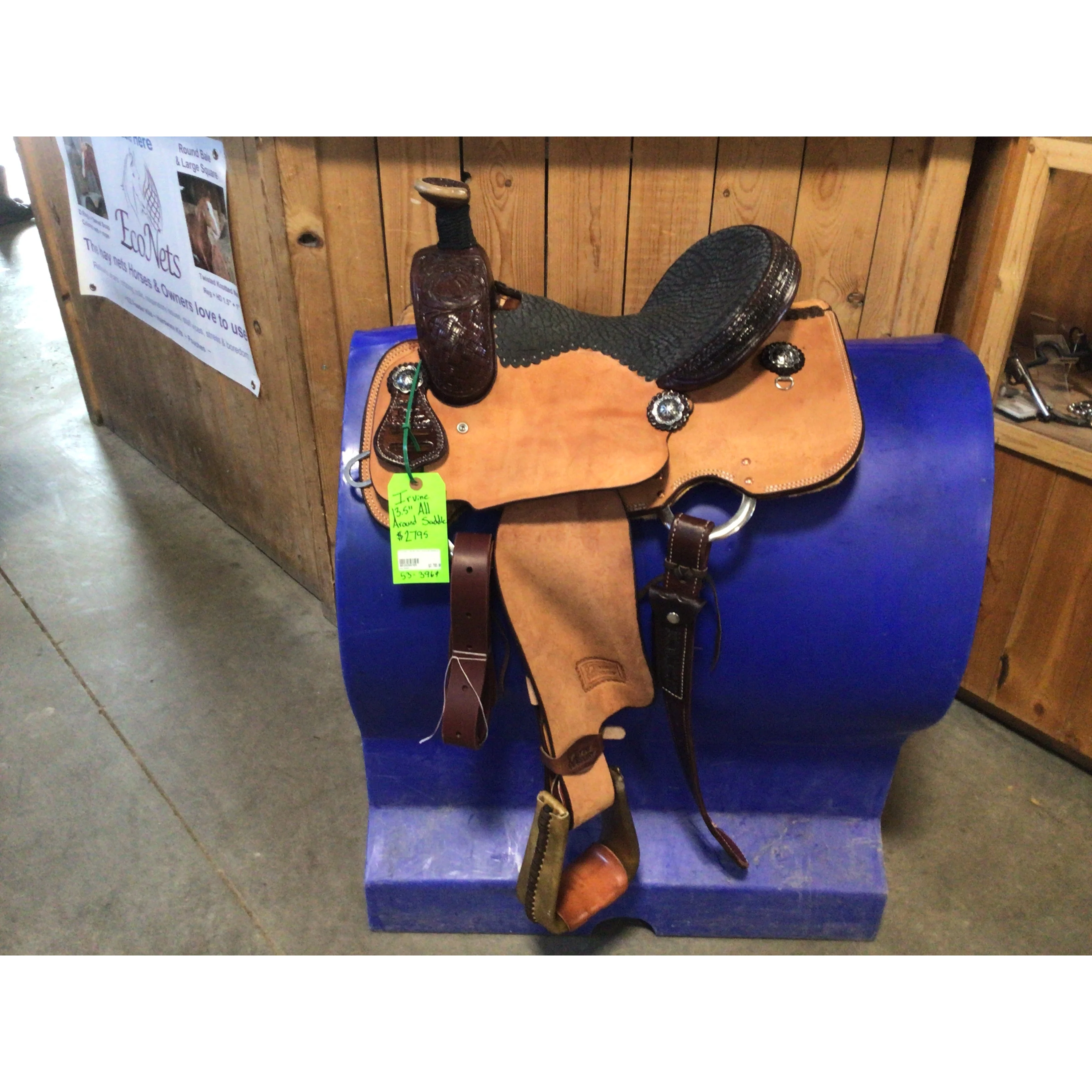 Irvine  13.5" All Around Saddle