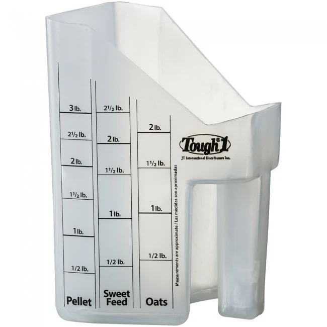 Feed Scoop Measuring