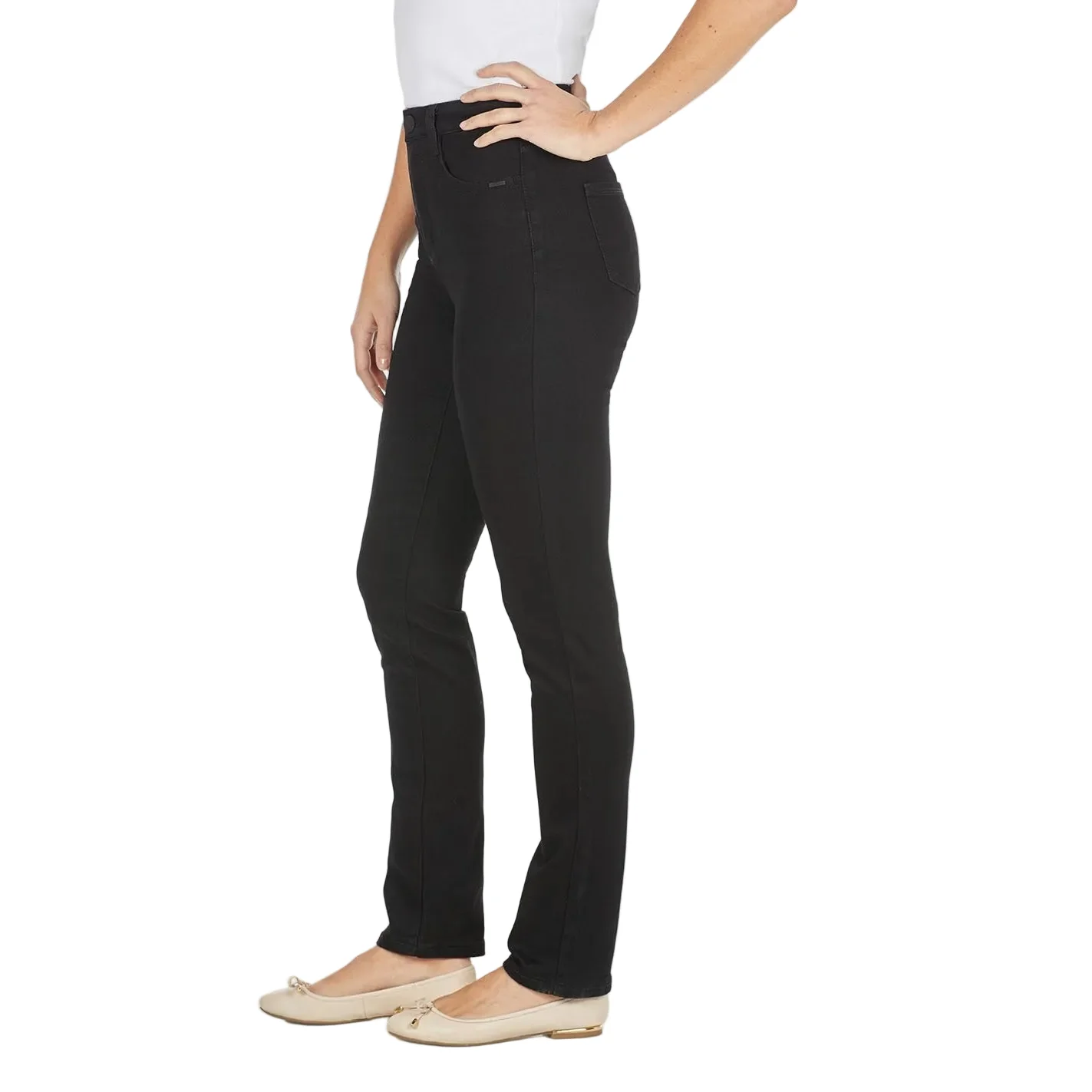 FDJ Petite Suzanne Straight Leg Jeans - Image 2