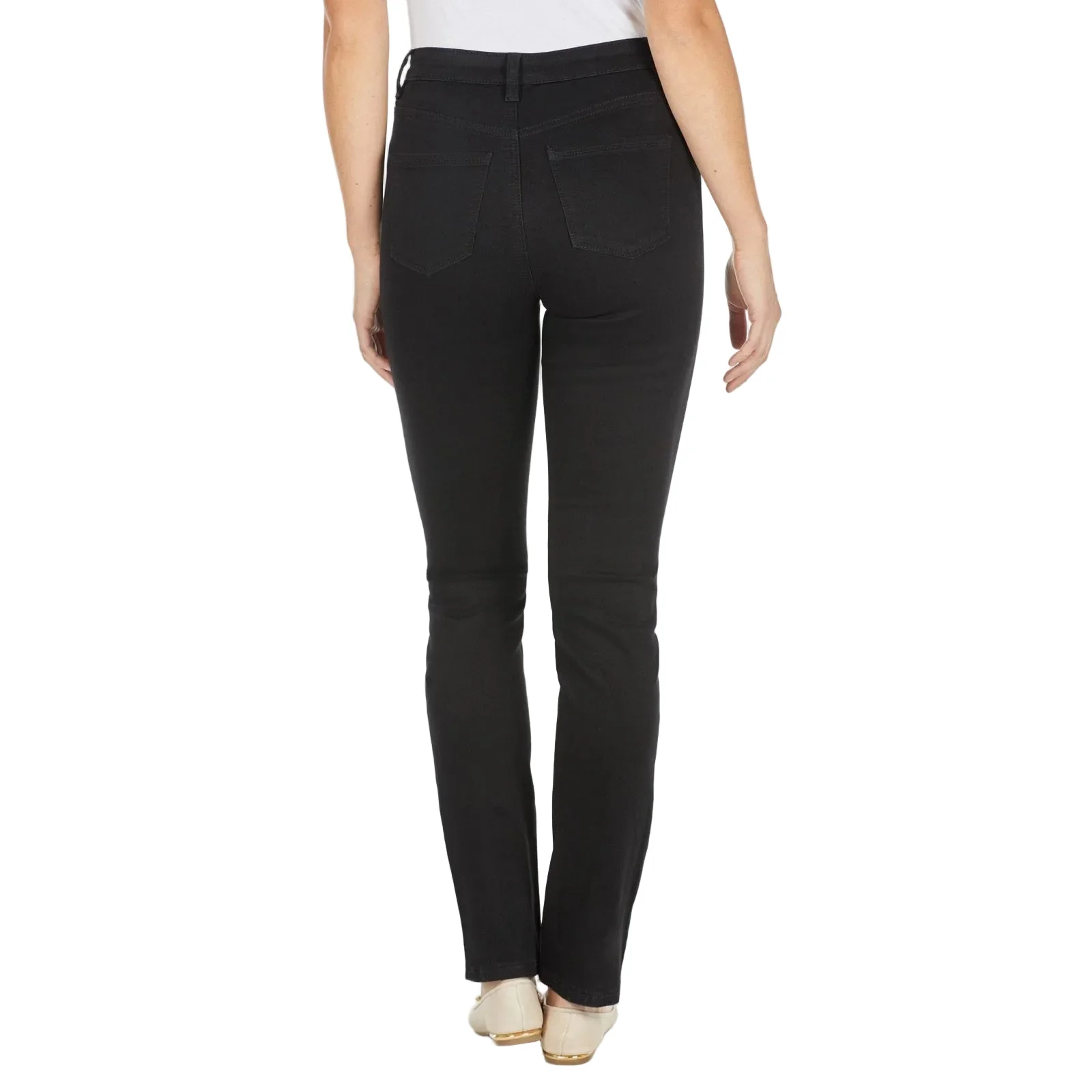 FDJ Womens Petite Peggy Straight Leg Jeans - Image 3