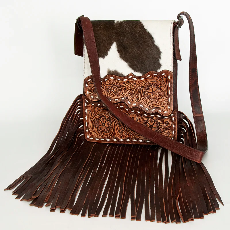 American Darling Crossbody Hair-On Genuine Western Leather Women Bag