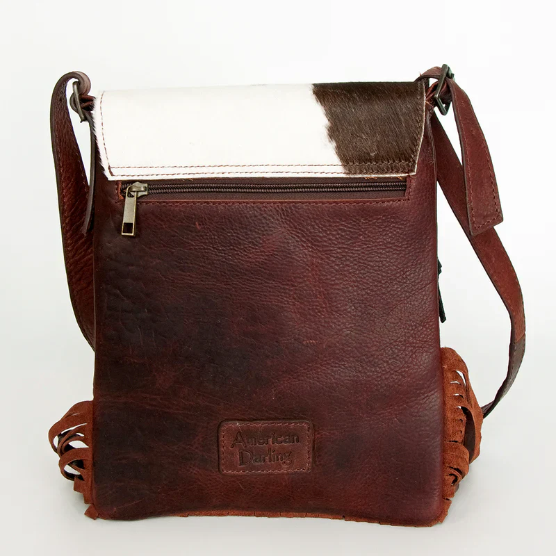 American Darling Crossbody Hair-On Genuine Western Leather Women Bag - Image 2