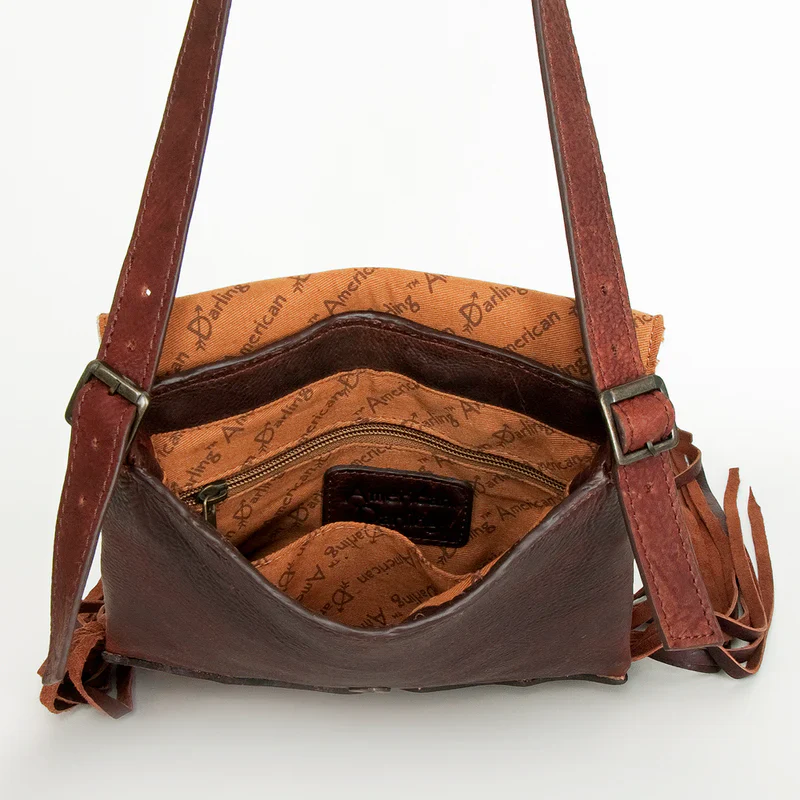 American Darling Crossbody Hair-On Genuine Western Leather Women Bag - Image 3