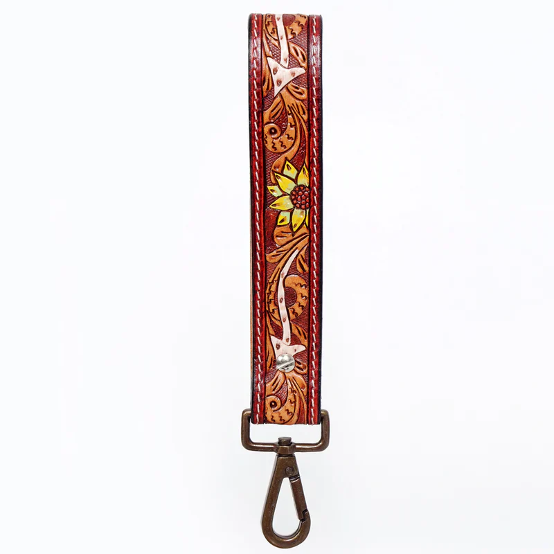 American Darling Genuine Leather Handle Strap For Wristlet Bags - Image 2