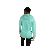 Ampersand Women's Doublehood Sweatshirt - Aqua - Image 3