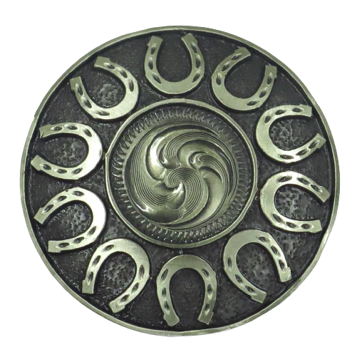 Angus Silversmiths Concho Set of 6