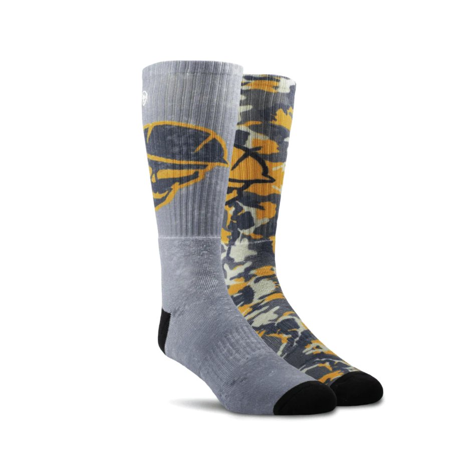 Ariat Roughneck Graphic Socks 2-Pair