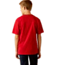 Ariat Boy's Hold Your Horses T-Shirt - Red - Image 2