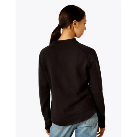Ariat Girl's Long Sleeve Benicia Sweatshirt- Black - Image 2