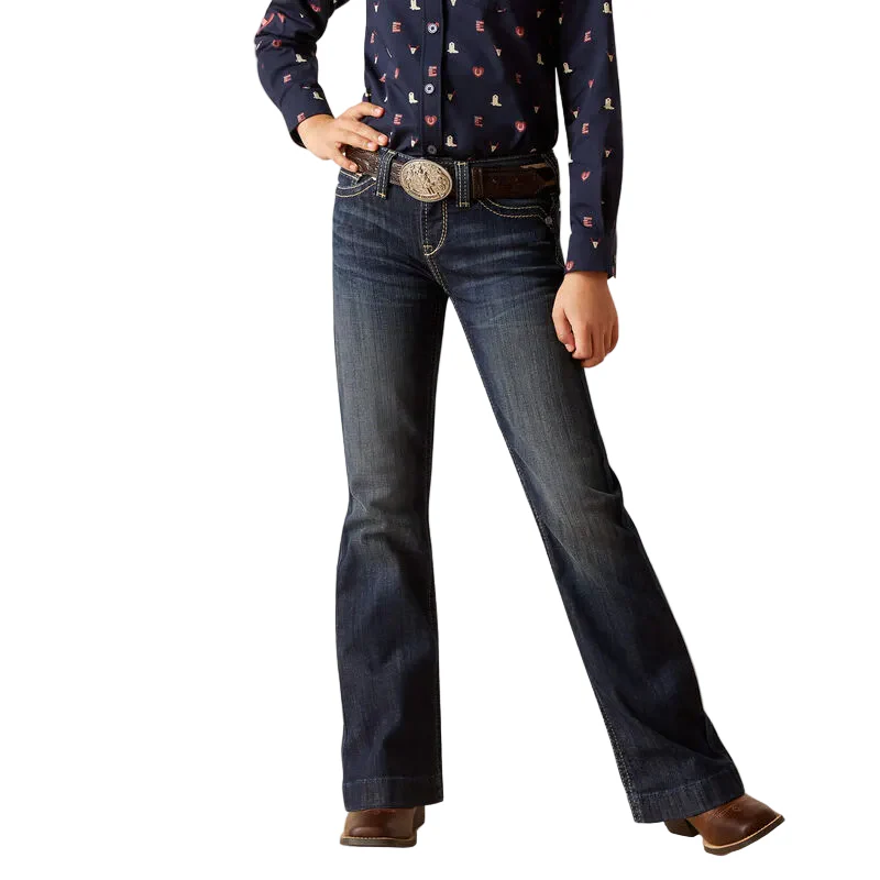 **Ariat Girl's REAL Selma Trouser Jeans - Naomi
