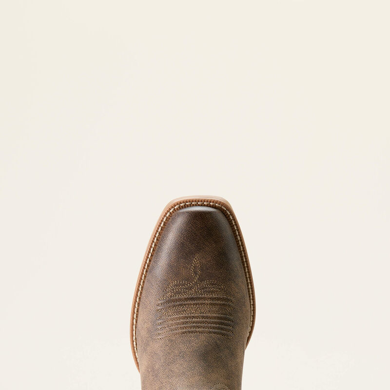 Ariat Men's Renegade Cowboy Boot - Stone & Black - Image 4