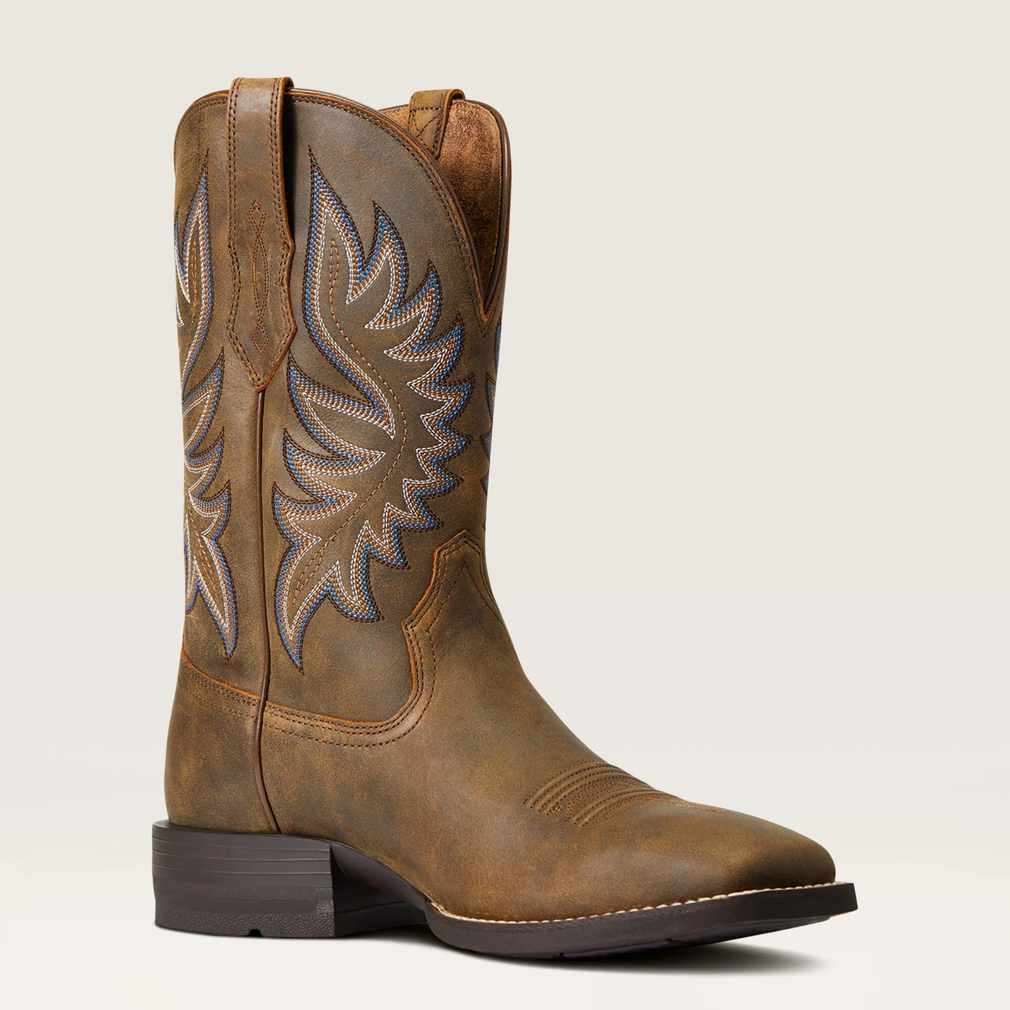 Ariat Men's Brander Western Boots - Bear Brown - Image 6