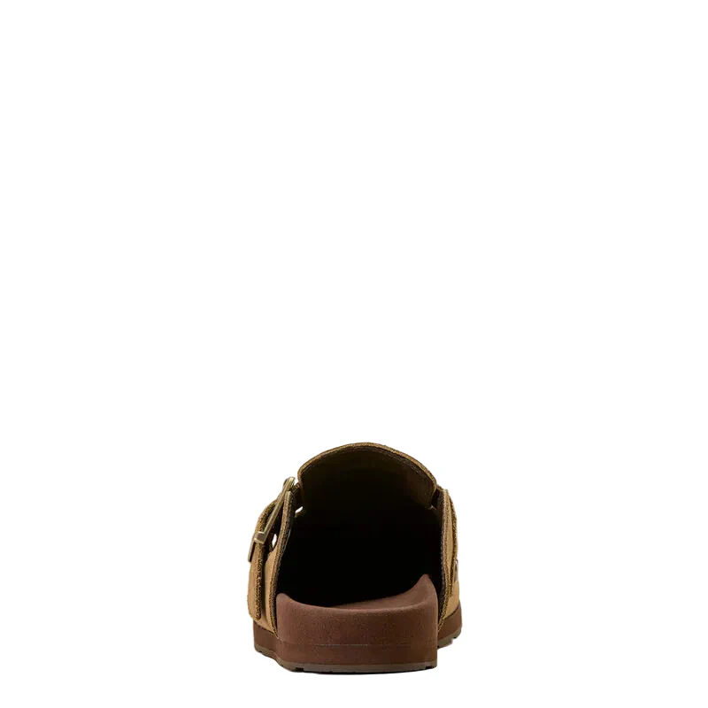 Ariat Men's Country Mule Shoes - Tan Suede - Image 3