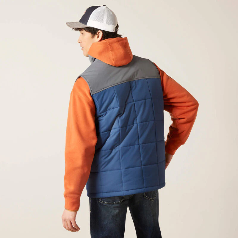 Ariat Men's Crius Insulated Vest Mid-summer Night/Rock Climb - Image 2