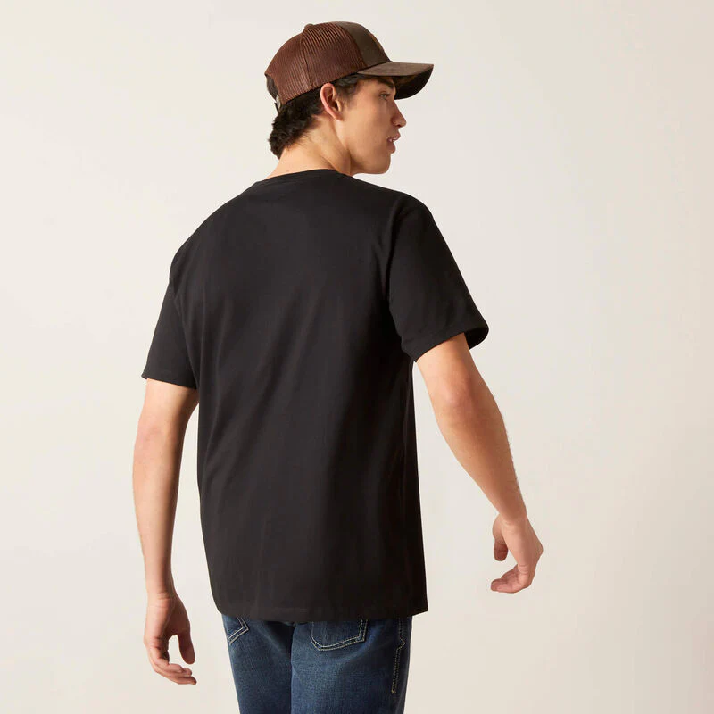 Ariat Men's Durango Diamond T-Shirt - Black - Image 2