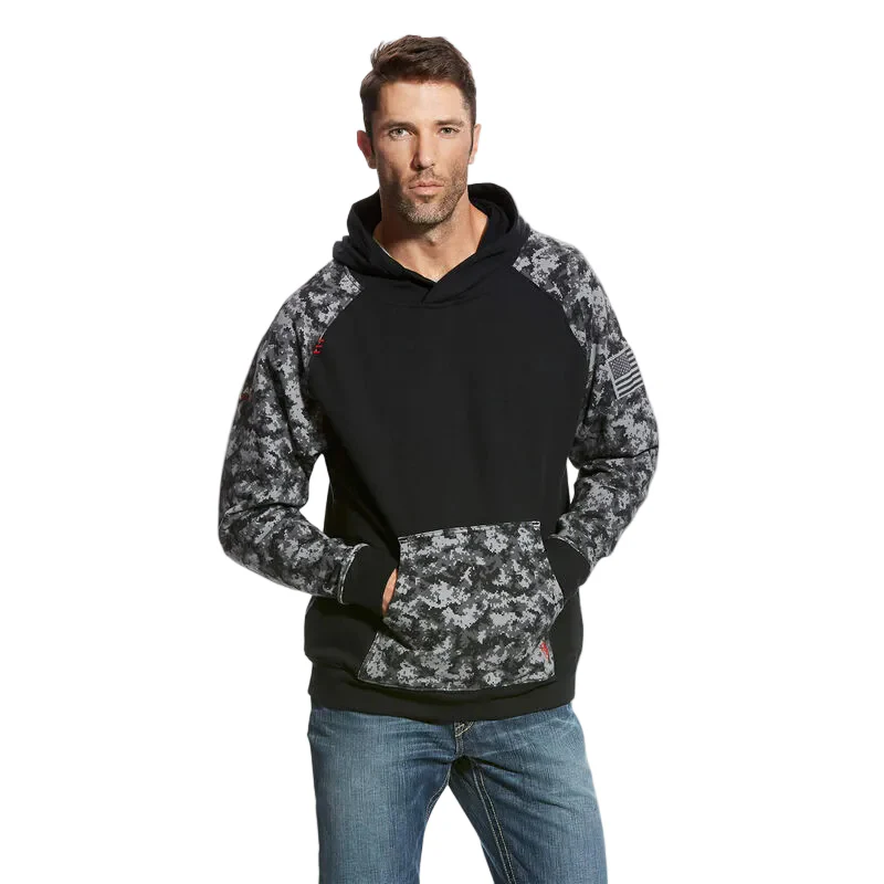 Ariat Men's FR DuraStretch Patriot Hoodie - Multiple Colour Combinations - Image 2