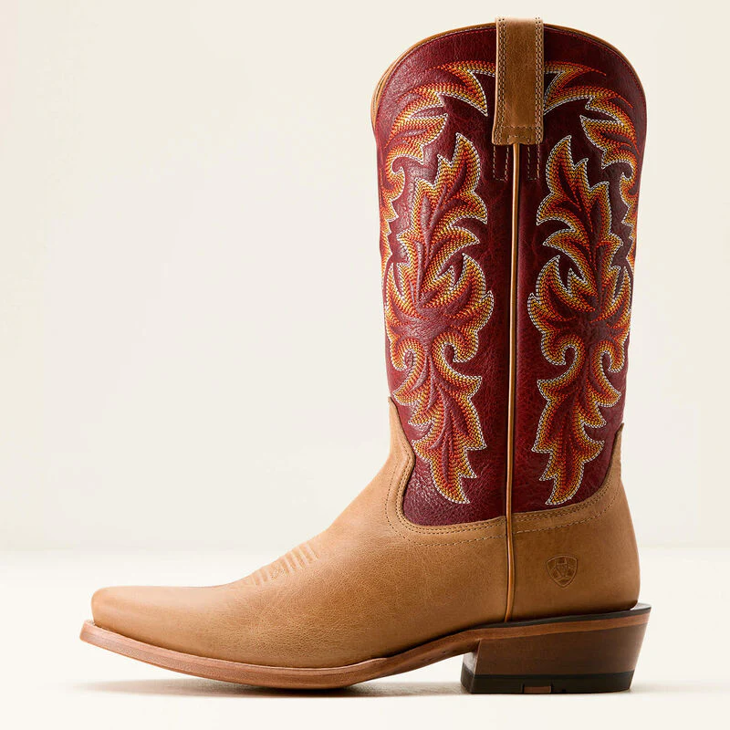 Ariat Men's Futurity Champ Western Boots - Flaxen Tan - Image 2