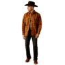 Ariat Men's Harvey Retro Shirt Jacket - Roasted Pecan - Image 5
