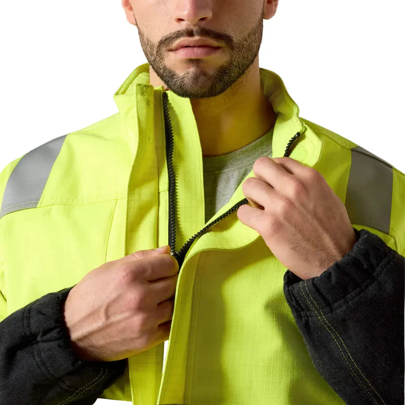 Ariat Mens  HI-Vis FR Waterproof Insulated Jacket - Image 3