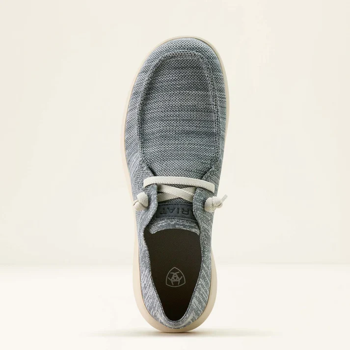Ariat Men's Hilo Shoes - Medium Grey Knit