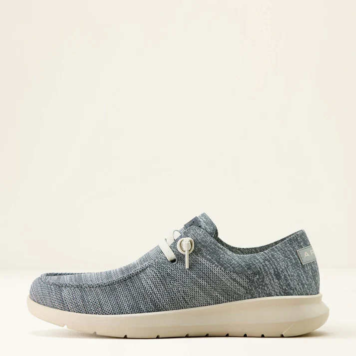Ariat Men's Hilo Shoes - Medium Grey Knit - Image 2