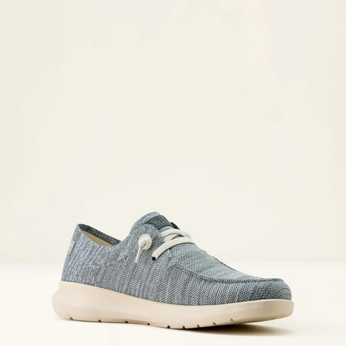 Ariat Men's Hilo Shoes - Medium Grey Knit - Image 4