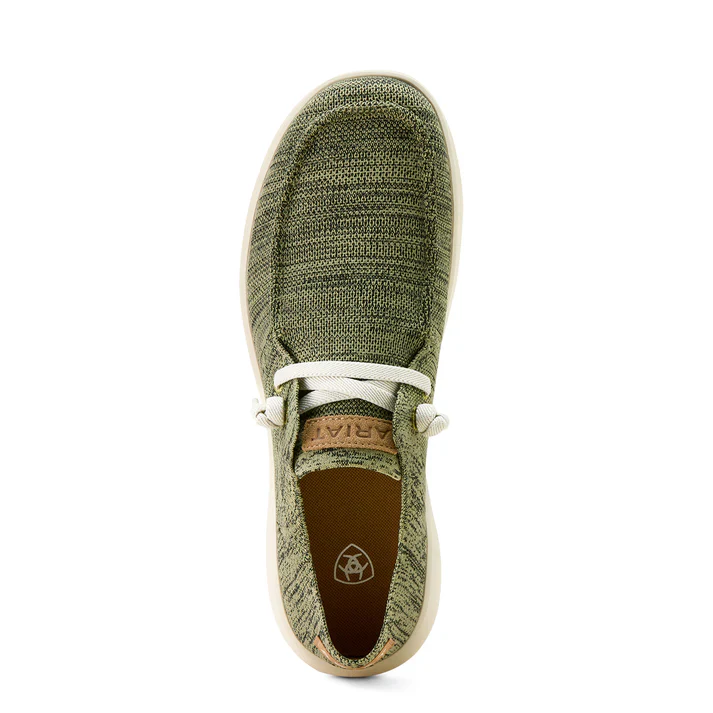Ariat Men's Hilo Shoes - Olive Green Mint - Image 4