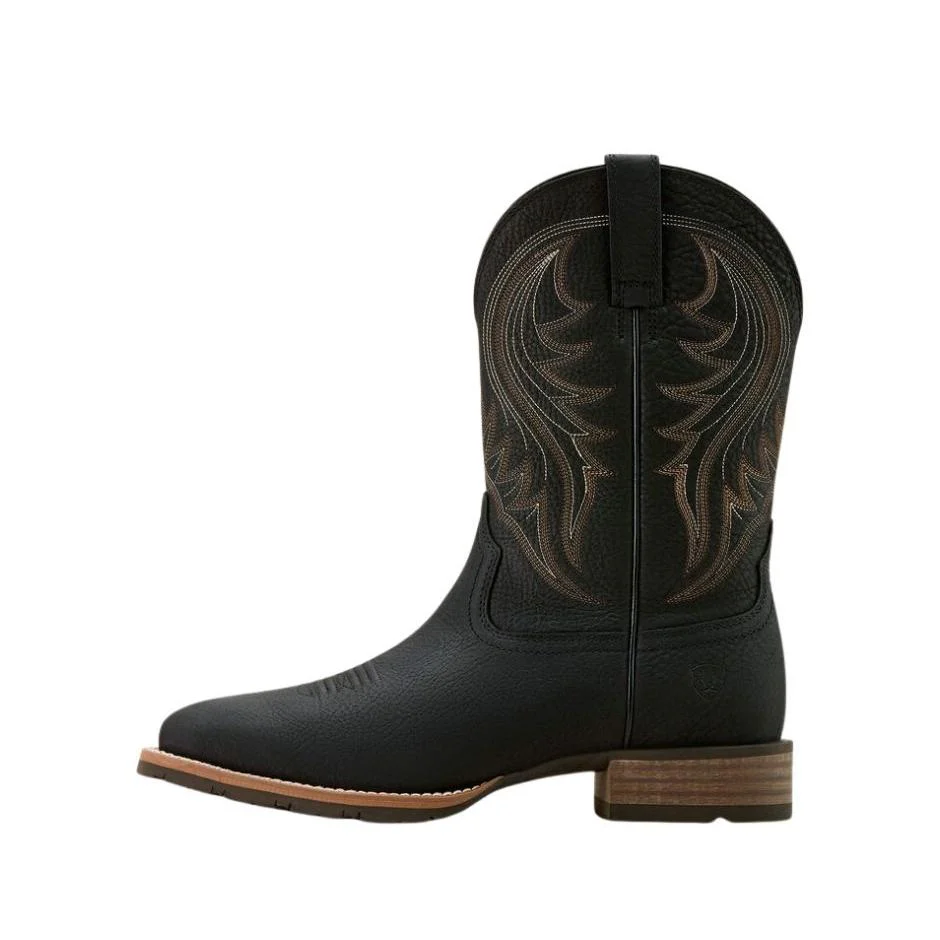 Ariat Men's Hybrid Rancher Cowboy Boot- Jasper Black - Image 2