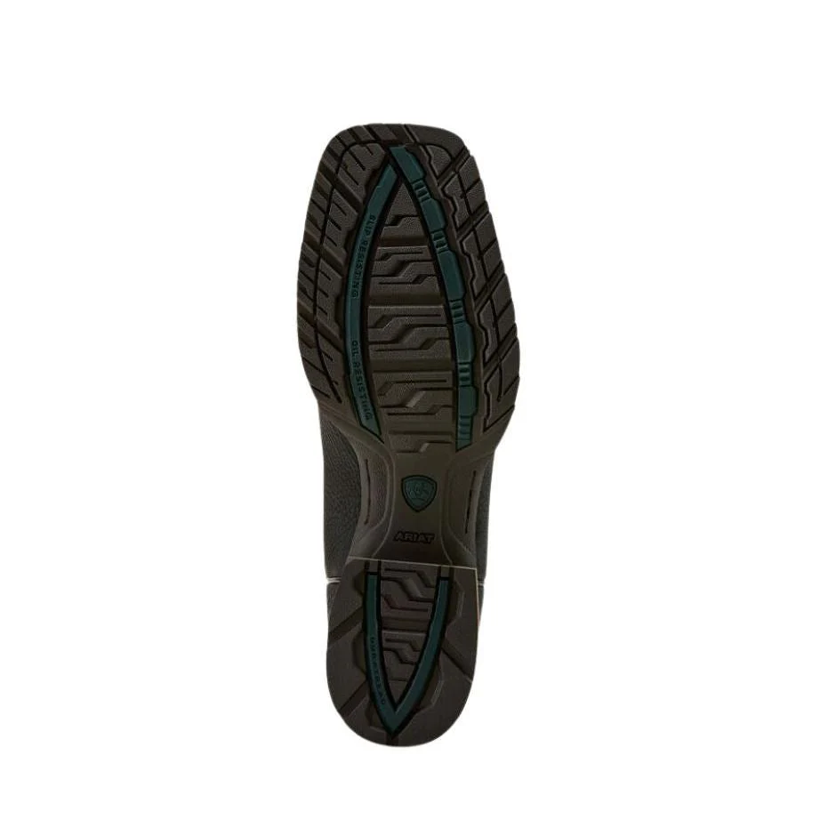 Ariat Men's Hybrid Rancher Cowboy Boot- Jasper Black - Image 5