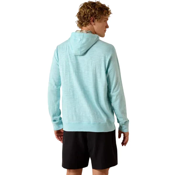 Ariat Men's Lightweight Retro Long Sleeve Hoodie - Aquatic - Image 2